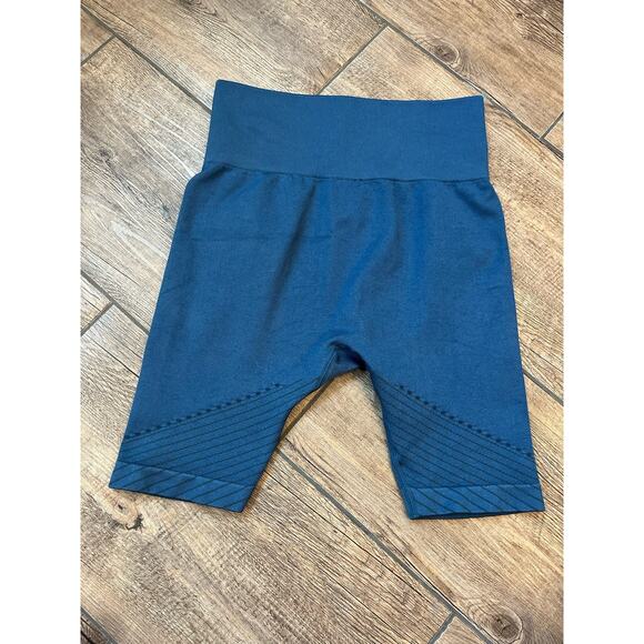 JoyLab High Rise Seamless Blue Bike Shorts 7” Women’s Size Small - Picture 2 of 7
